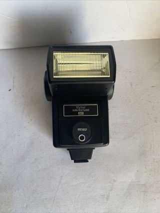 Vintage Vivitar 283 Auto Thyristor Camera Flash Unit Made In Japan,