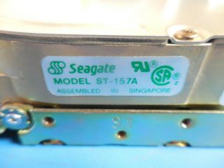 Vintage Seagate ST - 157A IDE 45MB 3.  5 