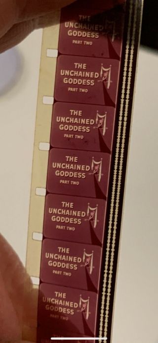 Vintage 16mm Movie - " The Unchained Goddess” Bell System Films