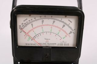 Vintage Simpson 260 Series 6 Analog Multimeter Volts Ohms Amps 2