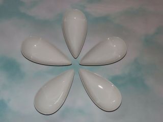 Puzzleschale Rosenthal Germany Egg Shell White Dishes Set Of 5 Retro 60 