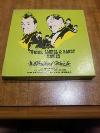 Laurel & Hardy " Big Business " Blackhawk Films 8mm