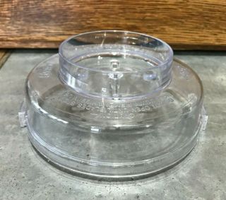 Vtg Oster Osterizer Food Processor 5900f Clear Plastic Lid Replacement Part Euc