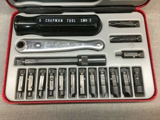 Vintage Chapman Gun Screw Driver Kit 9600 - Gun Parts Tools