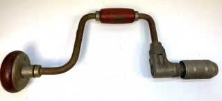 Vintage Millers Falls Hand Auger Brace Drill No.  732b - 10in