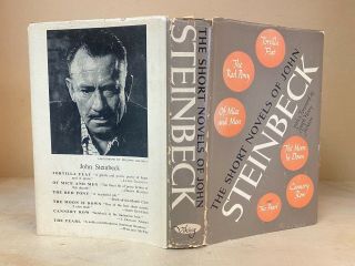 The Short Novels Of John Steinbeck 1953 Hc/dj - Vintage