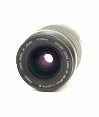 Canon Zoom Lens Ef 28 - 80mm 1:3.  5 - 5.  6 Iii