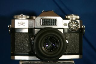 Zeiss Ikon Contaflex I With 50/2.  8 Tessar,  Prism Issue,