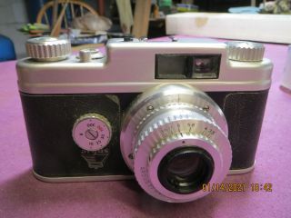 Vintage Argus 35mm Camera With 50mm Cintar Lens Made In Usa