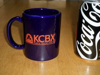 Fm Radio Station - - Kcbx - Public Radio Fm 90,  Ceramic Coffee Mug / Cup,  Vintage