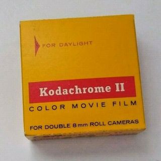 Vintage Kodachrome Ii 8mm Roll Color Movie Film - 25 Ft - Exp 1969 - Daylight