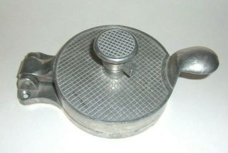 Vintage Hamburger Press Made From Aluminum With Adjustable Thickness