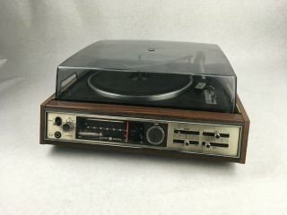 Vintage Ge General Electric Record Player Turntable Tuner Stereo System Sc2015a