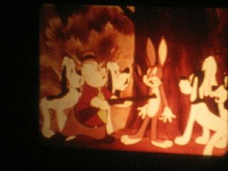 16MM COLOR SOUND BUGS BUNNY WABBIT WHO CAME TO SUPPER CARTOON FILM 3
