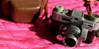 Vintage Kodak 35 Camera/ 50mm Anastigmat Special F/3.  5 Lens W Case