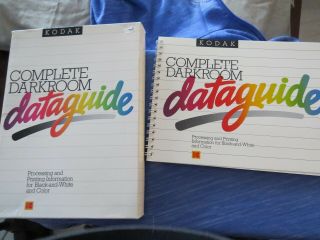 Vtg Classic Kodak Complete Darkroom Dataguide 1984 Version,