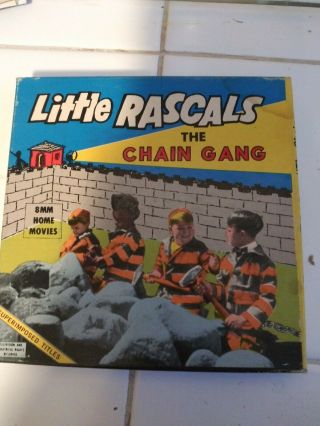 Vintage 8 Film Little Rascals The Chain Gang Ken Films 232 Fort Lee Nj Ex