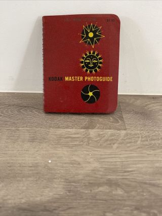 Eastman Kodak Master Photoguide Reference Book 1962 First Printing