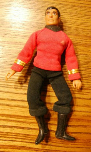 Vintage Mego 1974 8 " Star Trek Mr.  Scott Scottie Action Figure Scotty