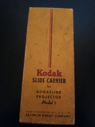 Kodak Slide Carrier For Kodaslide Projector Model 1 - Old Stock