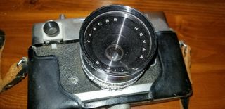 Vintage Wards am 450 35mm Film Camera Konica Hexar 40mm Lens Japan Case 2