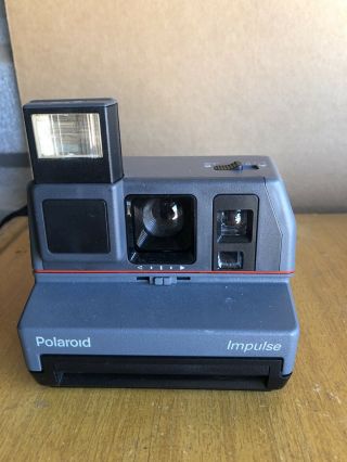 Vintage Polaroid Impulse Af (auto - Focus) Instant Camera 600 Film Series & Strap