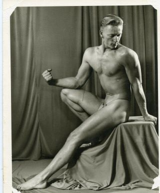Vintage Gay Int Photo By Western Photograpy Guild 1950 