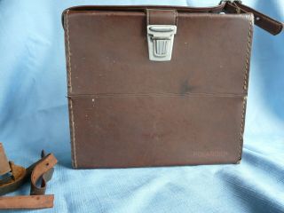 Vintage Polaroid Leather Camera Case/bag