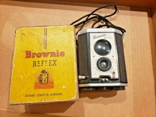 1940s Kodak Brownie Reflex Synchro Camera