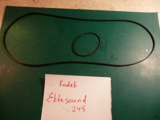 Kodak Ektasound 245 Movie Projector Replacement Parts Belts