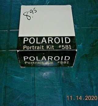 Polaroid Land Camera Portrait Kit 581 With Case