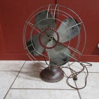 Vintage Westinghouse 16 " Oscillating Tilt Fan Model 16sd3