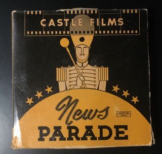 1940 News Parade Castle Films 16mm With Sound - Complete Edition