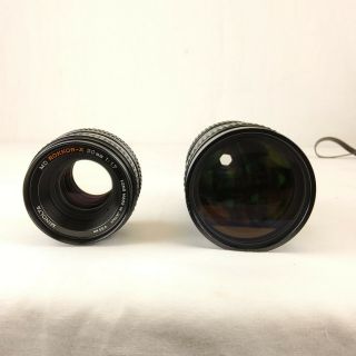 Minolta XG - 7 35mm SLR Camera with 4 lenses - 2
