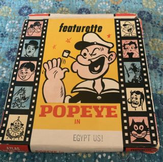 Vintage 8mm Popeye “egypt” Movie Atlas Films