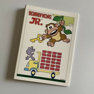 Vintage Nintendo Game & Watch Dkjr / Mario Promo Binder Oto Italy
