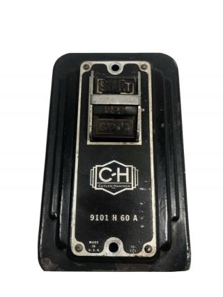Vintage Cutler Hammer Start/stop Switch 9101 60 A