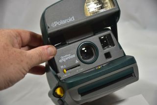 Vintage Polaroid One Step 600 Express Instant Film Camera