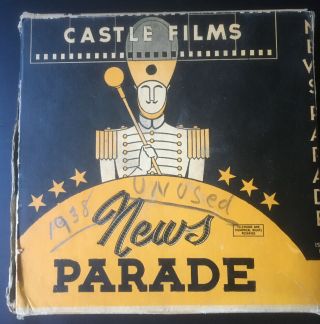 1938 News Parade Castle Films 16mm With Sound - Complete Edition