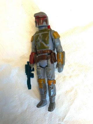 Vintage Kenner Star Wars Boba Fett Figure From 1979 Includes Weapon