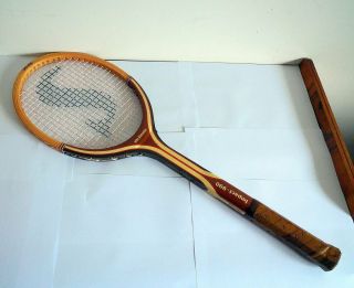 Vintage Spalding John Alexander Signature Wood Tennis Racket Racquet,  Belgium