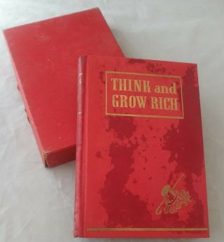 Think And Grow Rich By Napoleon Hill 1960 Vintage Book