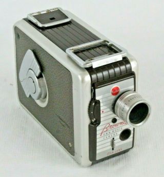 Vintage Kodak Brownie 8mm Movie Camera W/ Cine Ektanon Lens 13mm F/1.  9