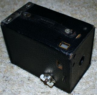 1903 Antique Eastman Kodak Box Camera / No 2 Brownie Model C