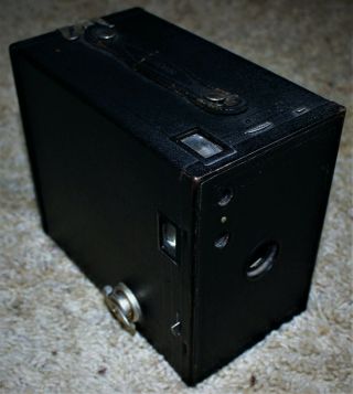 Antique Eastman Kodak Box Camera / No 2a Brownie Model C / All Metal Case