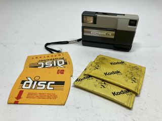 Vintage Kodak Tele Disc Camera With (2) Disc