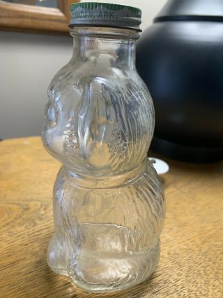 Rare CAT / KITTEN Vintage Grapette Family Beverage Syrup Glass Jar Bottle Bank 2