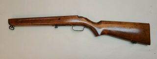 Wards Western Field Model 46 Rifle Stock With Refinished Hardware