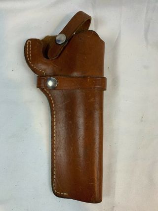 Vintage Smith & Wesson Leather Holster 21 36 Belt Brown - B832