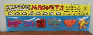 Keith Haring 1985 Magnets Pop Shop Nip